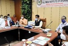 Union Minister Sonowal promises AIIA of establishing a Bio-bank in Ayurveda