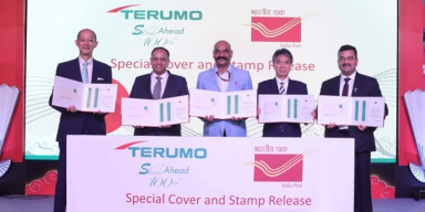 Terumo India releases stamp to commemorate the centenary of Terumo Corporation