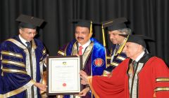 Amity awards Dr Azad Moopen Doctorate for Philanthropy