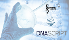 DNA Script partners with Premas Life Sciences for same-day enzymatic DNA synthesis