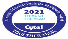 Cytel designed and led TOGETHER trial wins Clinical Trial award