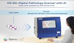 OS-SiA digital pathology scanner developed by OptraSCAN granted US patent