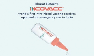 World’s first intra nasal vaccine iNCOVACC from Bharat Biotech receives approval