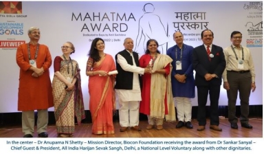 Biocon Foundation receives Mahatma Award 2022