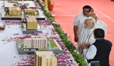 PM Modi dedicates to the nation various healthcare facilities in Civil Hospital Asarwa, Ahmedabad