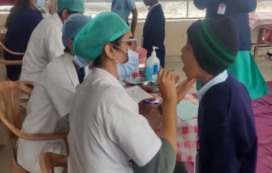 Emcure conducts oral and health check-up camps for students in Pune