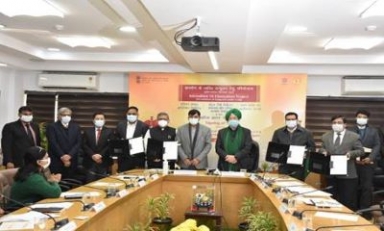 Mandaviya and Puri hail MoU between IndianOil and Central TB Division for states of UP and Chhattisgarh