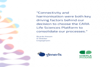 Cheplapharm selects Generis’ CARA Life Sciences platform to unify their clinical processes