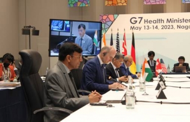 Mandaviya addresses the G7 Health Ministerial Meeting on health innovation
