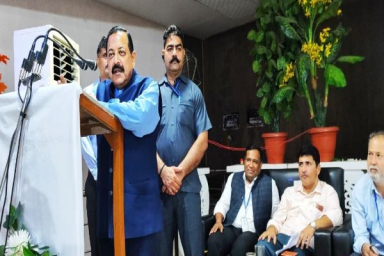 Dr. Jitendra Singh flags off SMVD Narayana Healthcare TB Mukt Express