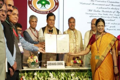 India should take global leadership with Holistic Healthcare Approach: Sonowal