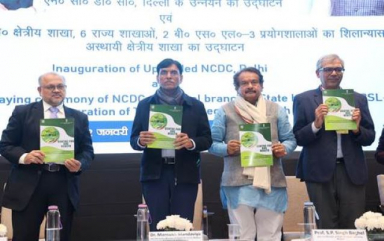 Mandaviya lays foundation stone for NCDC regional branch, state branches and 2 BSL-3 laboratories