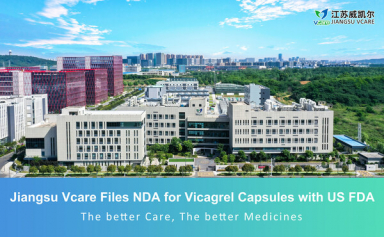 Jiangsu Vcare files NDA for Vicagrel Capsules with USFDA