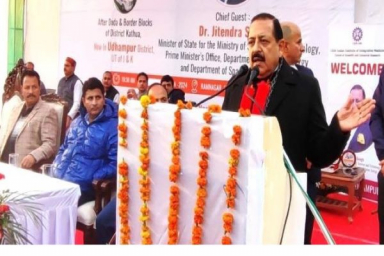 Dr. Jitendra Singh launches AI supported Telemedicine Mobile Clinic in Udhampur