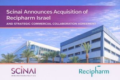 Scinai acquires Recipharm Israel to expand global reach