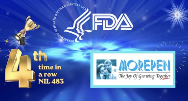 Morepen Laboratories secures fourth consecutive USFDA ‘NIL 483’ inspection