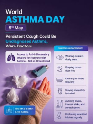 Silent cough, deadly risk: Doctors warn of hidden asthma surge amid rising pollution