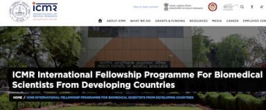 ICMR launches fellowship programme for biomedical scientists from developing countries