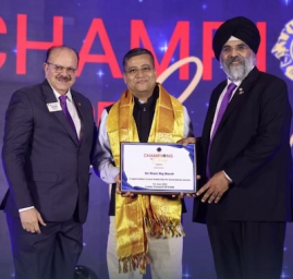 Dr. Rishi Raj Borah honoured with Champions of Change Award
