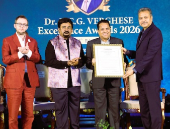 Dr. GSK Velu recognised for lifetime contribution to healthcare innovation