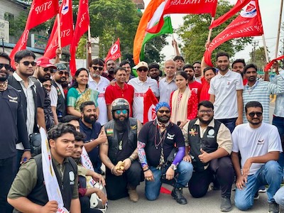 Bike rally in Hyderabad promotes thalassemia awareness