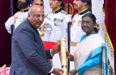 Organ Man of India Nilesh Mandlewala bestowed with Padma Shri