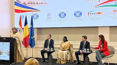 Dr. Upasana Arora represents India's healthcare sector at Business Forum România–India