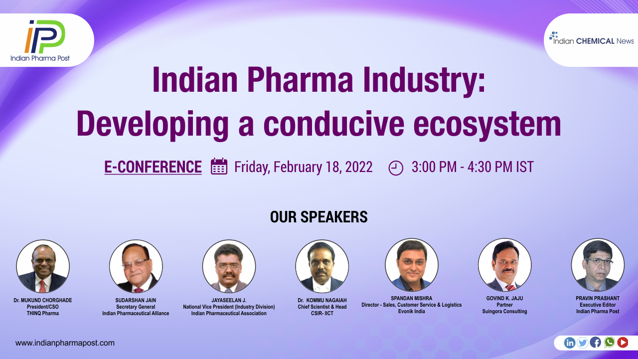 Indian Pharma Industry: Developing a conducive ecosystem